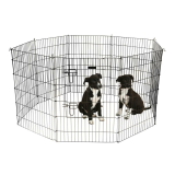 Welpen- und Kleintiergehege 78*57cm, 8 Gitter,mit Türe
