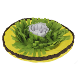 Schnüffelteppich Bowl, gelb/grün/weiß, D...