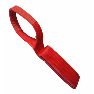 Hebeband rot, 4m, Tragfähigkeit 5t/10t; Breite 150mm