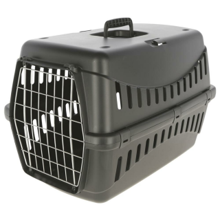 Transportbox Expedion Eco Größe 2, mit Metalltür,  58x38x38cm, schwarz