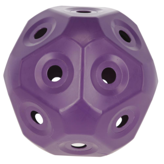 HeuBoy - Futterspielball für kleine Pferde, lila, Fressöffnungen ca. 4cm