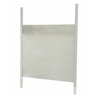 Hühner-Schiebetür 430 x 400mm, Alu, Komplettmontage-Set