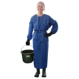 Melk- und Waschschürze mit Ärmeln, navy, Gr. XL
