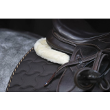 Sattelkissen schwarz, Webpelz Pony