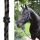 Knotenhalfter Full, black/grey