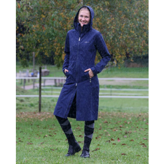 Regenmantel Covalliero, Damen, navy, Gr. L