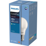 Philips LED-Birne E27 5,5W/40W CorePro matt 470lm, 2700K