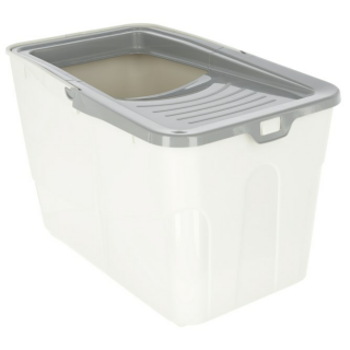 Katzentoilette Buxo,grau/blau, 56x39x38,5cm, mit Schaufel