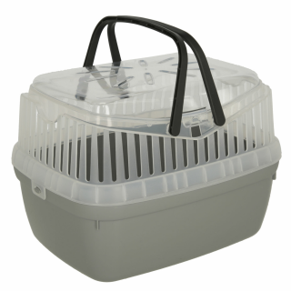 Transportbox Portobello 30x23x23cm, grau/transparent