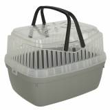 Transportbox Portobello 30x23x23cm, grau/transparent
