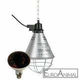 Aktions-Infrarot-W&auml;rmestrahler 5m Kabel + Infrarotlampe 150 W rot