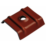 Kalotten 25mm / 27° - RAL 8004