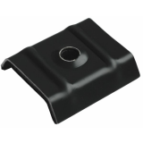 Kalotten 25mm / 27° - RAL 7016