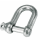 Schäkel geschmiedet, verzinkt, gerade Form - 5 mm