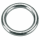 geschweißter Ring, Stahl verzinkt - 50mm x 8mm