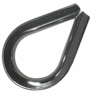 Kausche V4A ähnlich DIN 6899 Typ BF - 5 mm