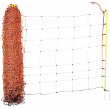 Schafnetz ClassicNet orange, Höhe: 108cm - Doppelspitze