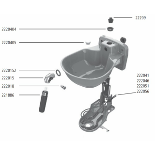 Dichtmanschette für T-Stück 1/2", für HP20