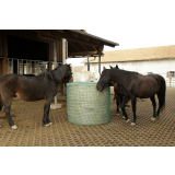 Heunetz für Rundballen 140x140cm, Maschenweite...
