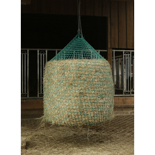 Heunetz für Rundballen zum Aufhängen, 150x180cm, 4,5cm, Materialstärke 6mm