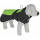 Outdoor Hundemantel Malmö, Gr. XXXL, schwarz/neon-gelb, 70 cm