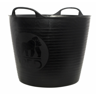 Flexibler Trog, ca. 26 ltr., schwarz
