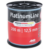 Band PlatinumLine, 200m, 12,5mm, weiß/blau, 3x0,2...