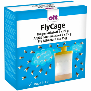 cit Fliegenlockstoff FlyCage 4 x 25g