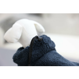 Hunde-Bademantel Gr. XS, Rückenlänge 30cm