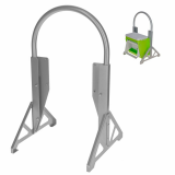Mobiler Standfuß für SmartCoop...
