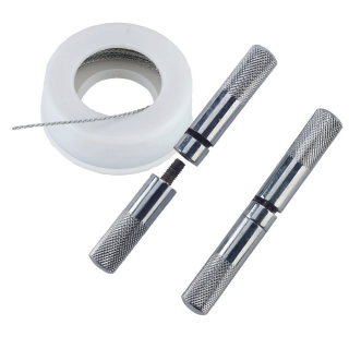 Drahtsäge n. Liess, 3,6m Draht + 2 Griffe, zur Enthornung