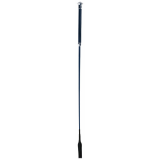Springgerte navy, 65 cm mit Ledergriff, mit Klatsche