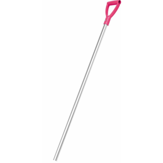 Ersatzstiel Aluminium Ø 26mm x 115cm zu Pferdedunggabel, pink