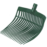 Ersatzgabel V-Fork green, Polycarbonat, ca. 40x31cm