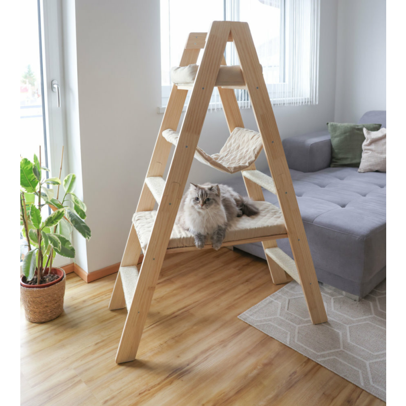 Kratzbaum Ladder 134cm - Euroanimal Agrar-Produkte