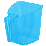Futterschaufel blau transparent 2000ml mit Skala