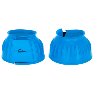Springglocken Gummi, paarweise, Klettverschluss, blau, Gr. XL