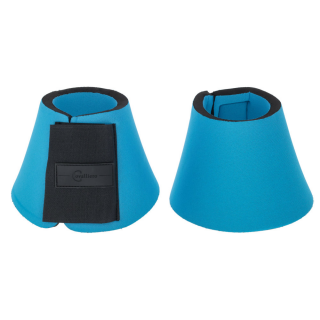 Hufglocken NeoLite Kautschuk, paarweise, Klettverschluss, blue, Gr. M