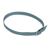 Halsmarkierungsband 135cm, grün/weiß,...