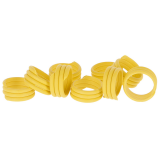 Hühnerringe 18mm gelb, 100 Stück