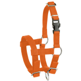 Alpaka-Halfter verstellbar, orange, 20mm PP