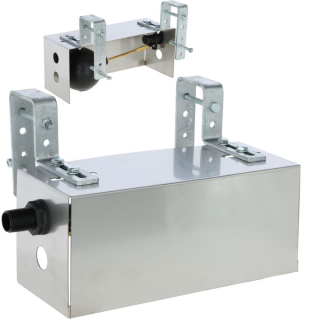 Schwimmerventil 3/4" zum Einhängen, Niederdruck/Hochdruck, max. 54l/min, Niro