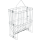 Kleintier-Raufe verzinkt, L x B x H: 26 x 18 x 34 cm
