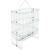 Kleintier-Raufe verzinkt, L x B x H: 35 x 22 x 50 cm