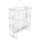 Kleintier-Raufe verzinkt, L x B x H: 35 x 22 x 50 cm