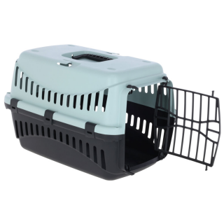 Transportbox Expedion m.Kunststofftür, 45x30,5x30cm, Blau/Schwarz