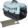 Transportbox Expedion m.Kunststofftür, 45x30,5x30cm, Blau/Schwarz + Liegekissen Cleo 36x22cm