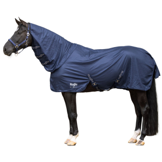 Fliegendecke RugBe SuperFly navy, inkl. Halsteil, Rückenlänge 145cm
