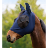 Fliegenschutzmaske FinoStretch Zipper, Pony, navy
