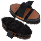 Covalliero Flex Kardätsche Rosshaar braun/schwarz 2K